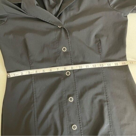 Lucy Women's Black Short Sleeve Adventure Flex Dress Size Small - Picture 11 of 12